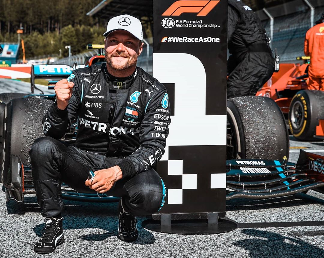 Valtteri Bottas wins the Austrian Grand Prix.