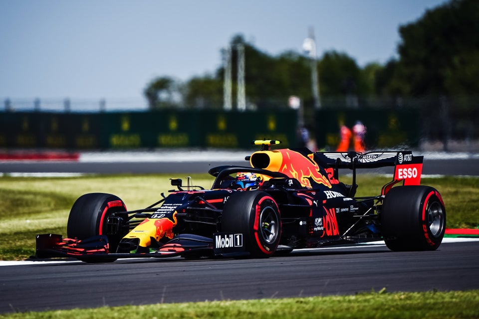 Alexander Albon at the British Grand Prix.