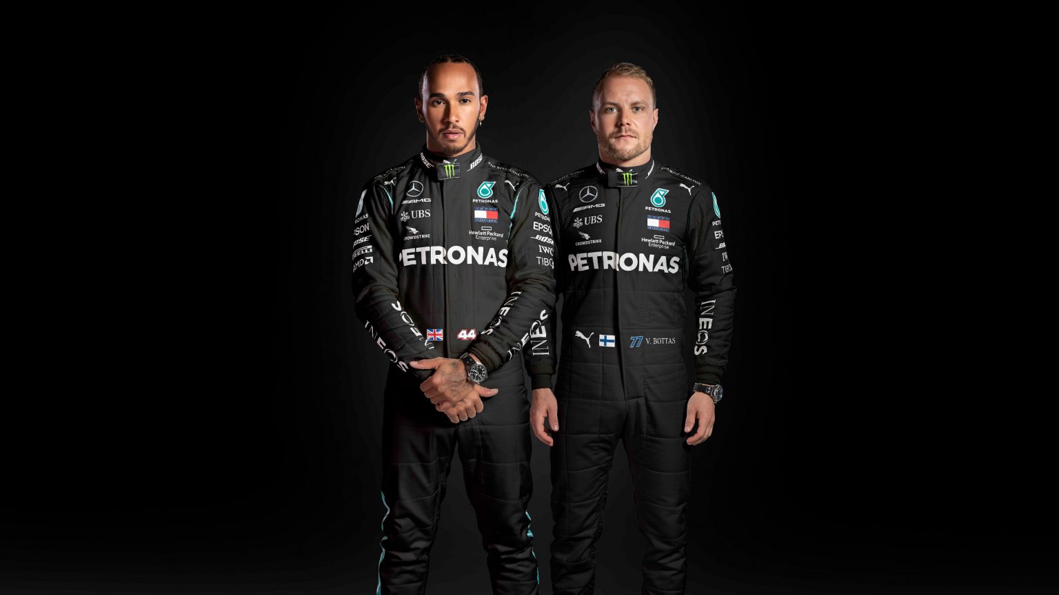 Lewis Hamilton and Valtteri Bottas ready for 2021.