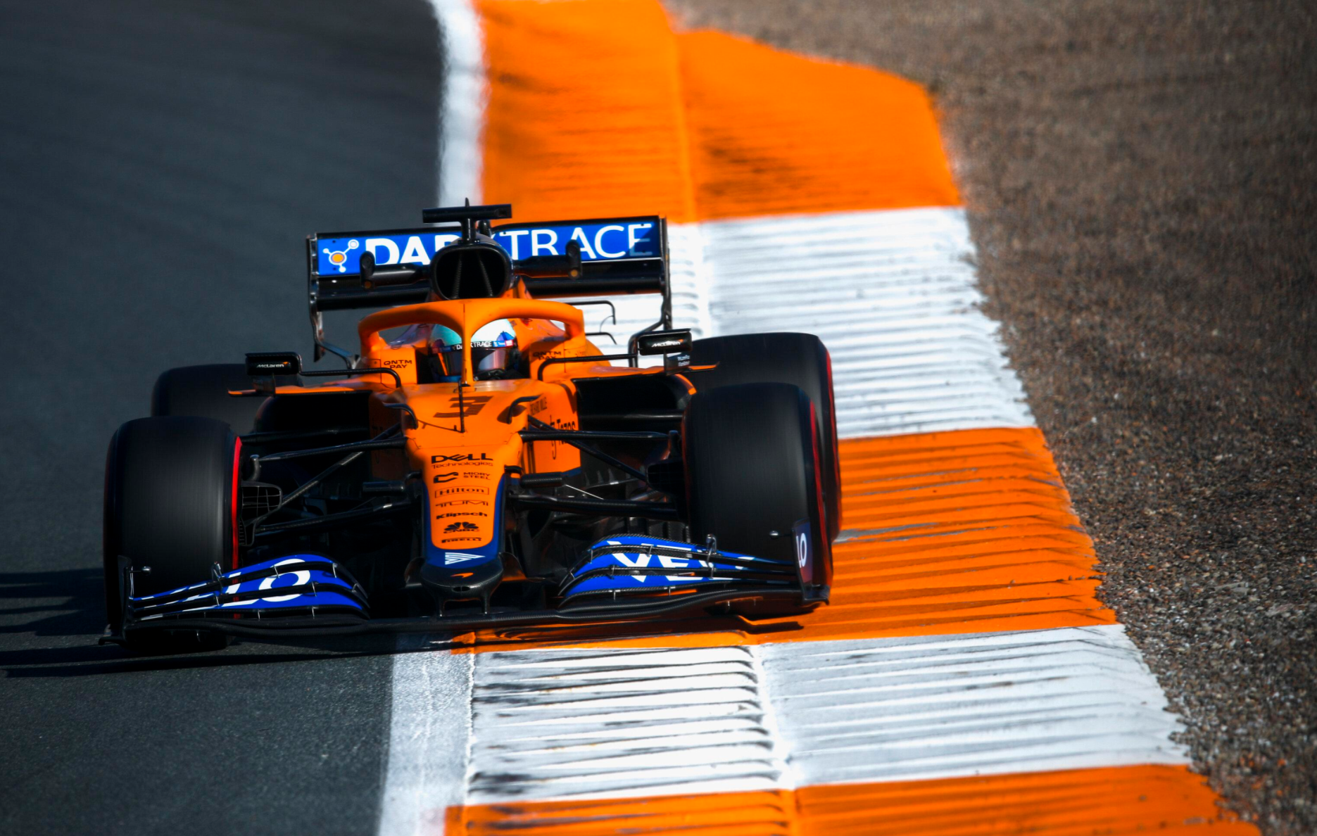 Daniel Ricciardo at the Dutch Grand Prix.