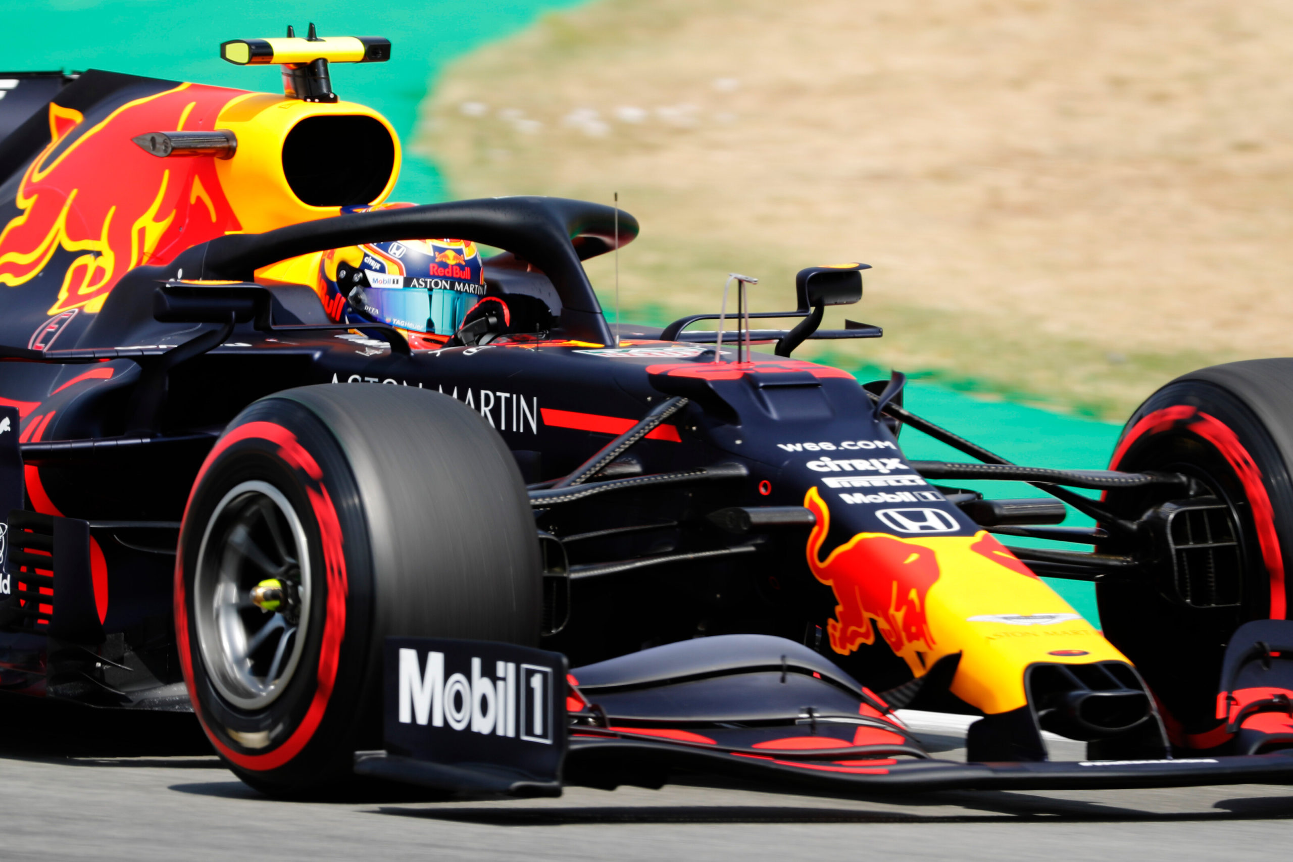 Alexander Albon at the Spanish Grand Prix.