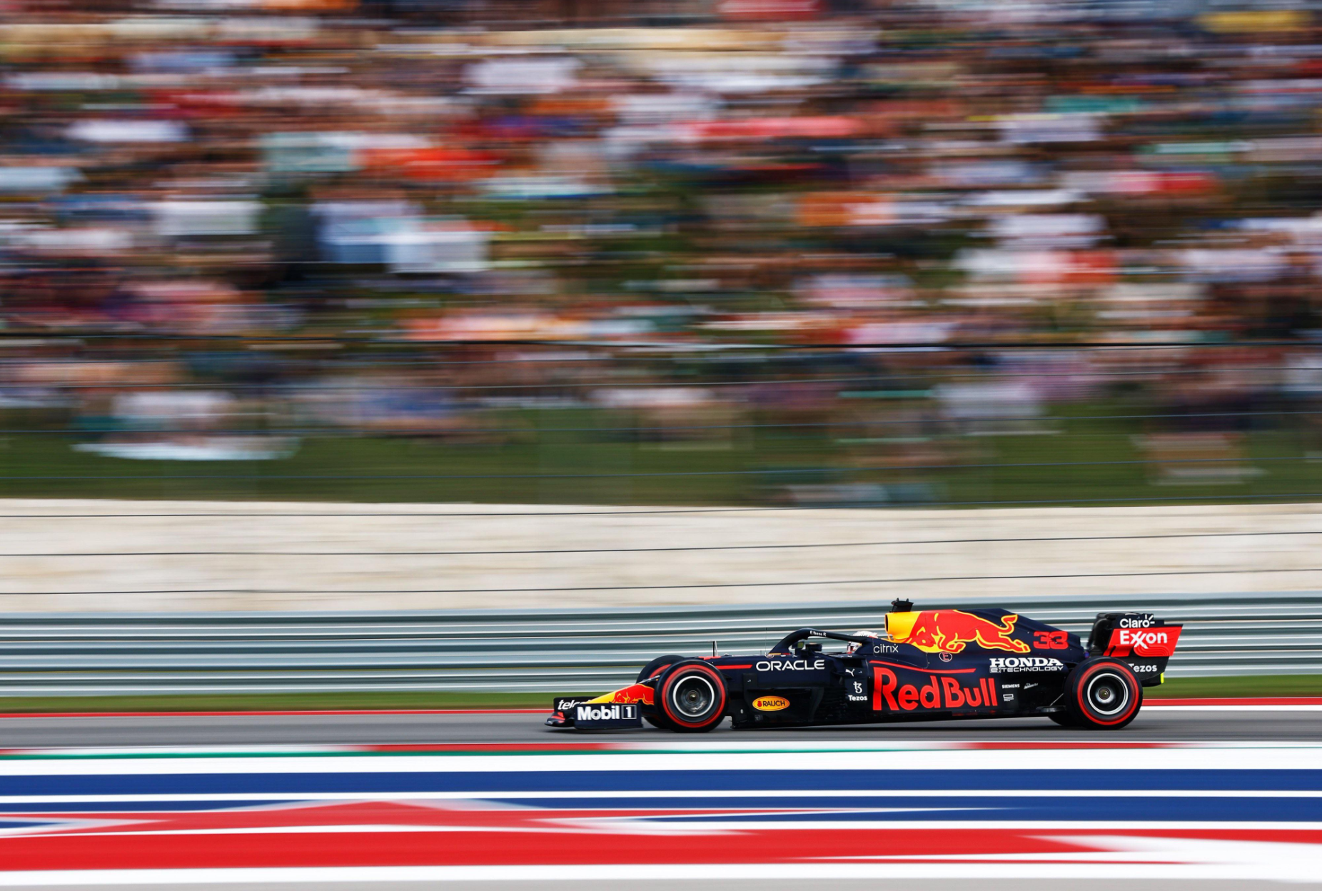 Max Verstappen at the United States Grand Prix.